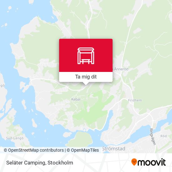 Seläter Camping karta