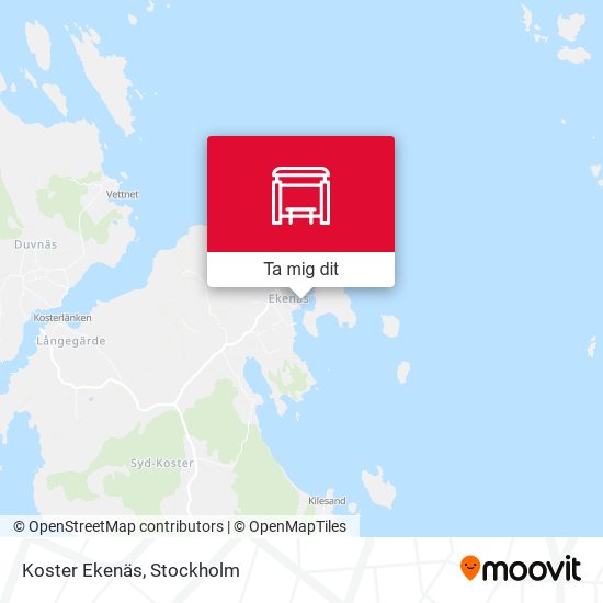 Koster Ekenäs karta