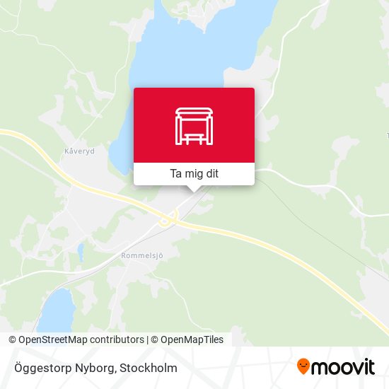 Öggestorp Nyborg karta