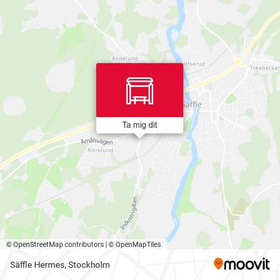 Säffle Hermes karta