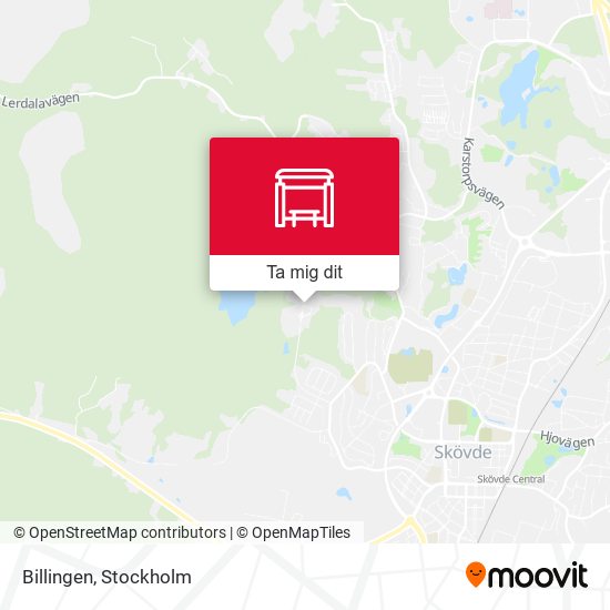 Billingen karta