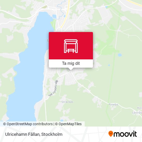Ulricehamn Fållan karta