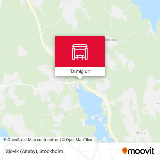 Sjövik (Aneby) karta