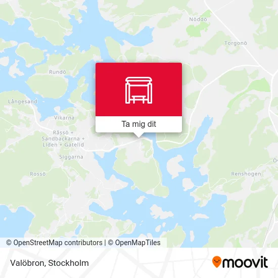 Valöbron karta
