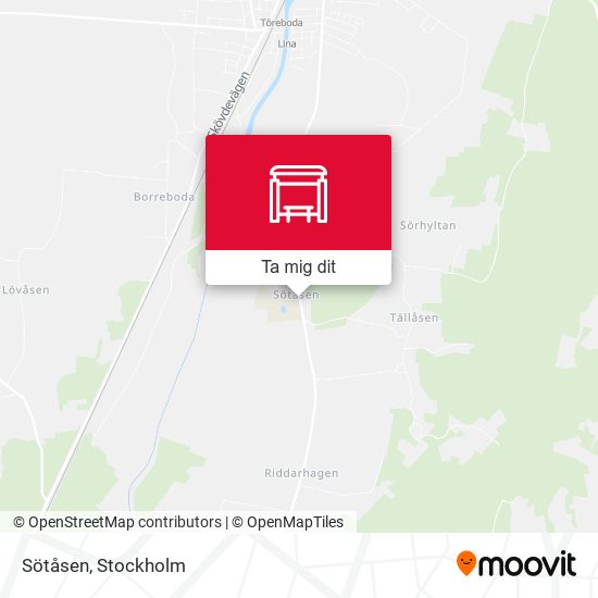 Sötåsen karta