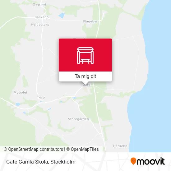 Gate Gamla Skola karta