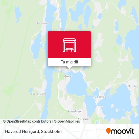 Håverud Herrgård karta