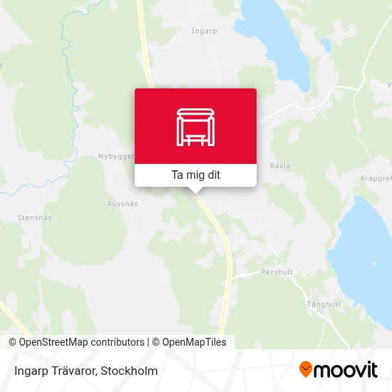 Ingarp Trävaror karta