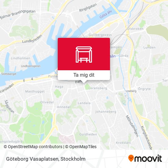 Göteborg Vasaplatsen karta