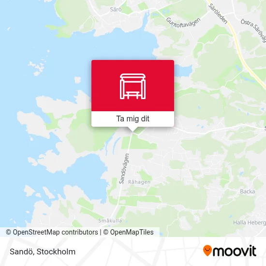 Sandö karta