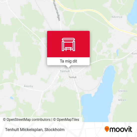Tenhult Mickelsplan karta