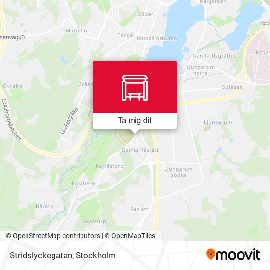 Stridslyckegatan karta