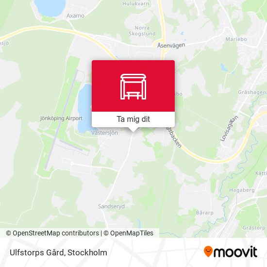 Ulfstorps Gård karta