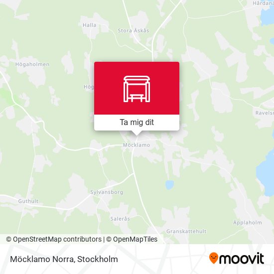 Möcklamo Norra karta