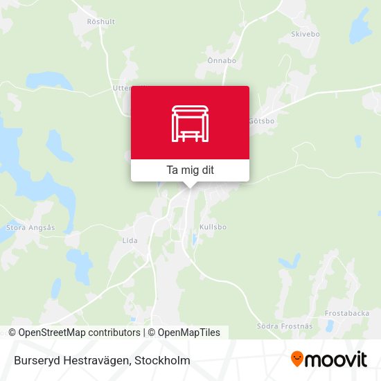Burseryd Hestravägen karta