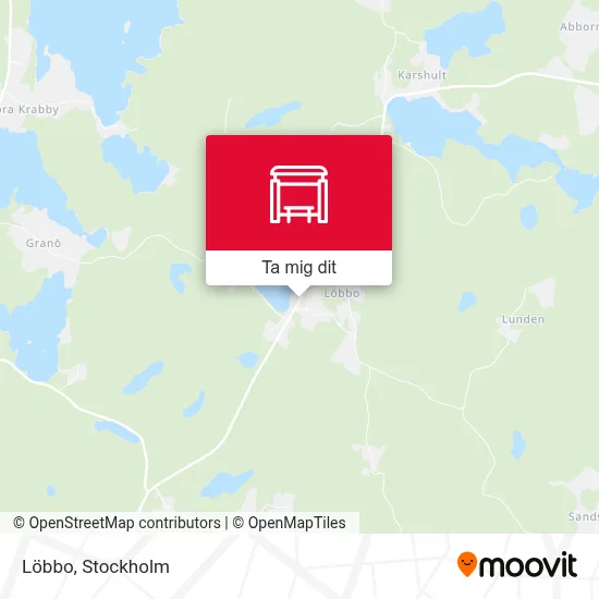Löbbo karta