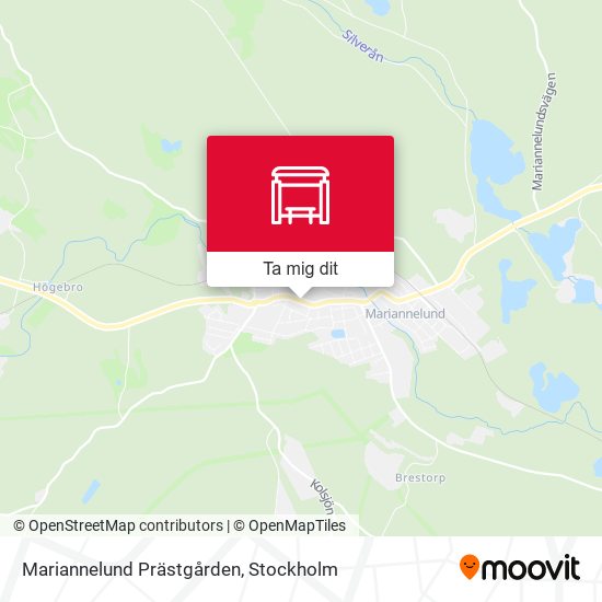 Mariannelund Prästgården karta