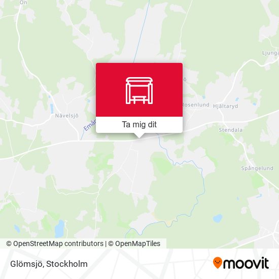 Glömsjö karta