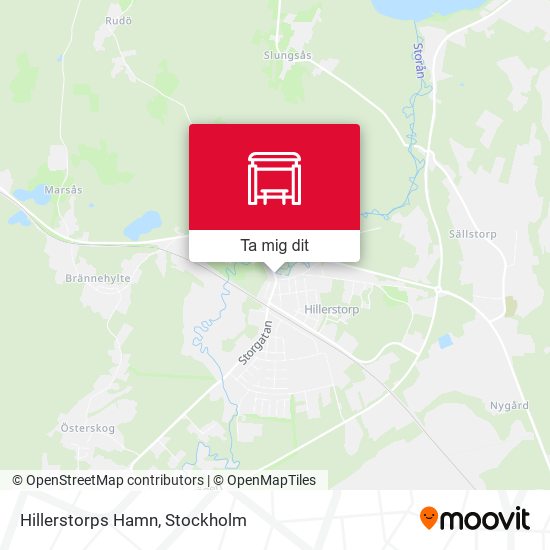 Hillerstorps Hamn karta