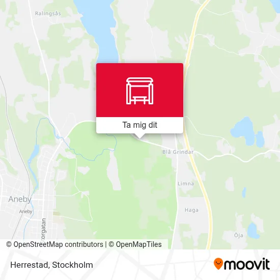 Herrestad karta