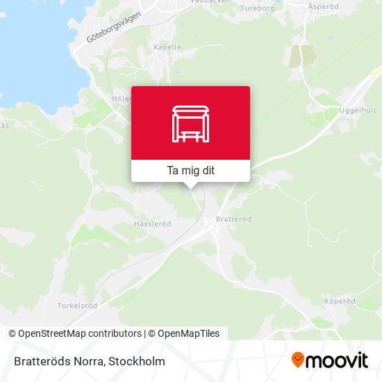 Bratteröds Norra karta