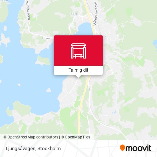 Ljungsåvägen karta