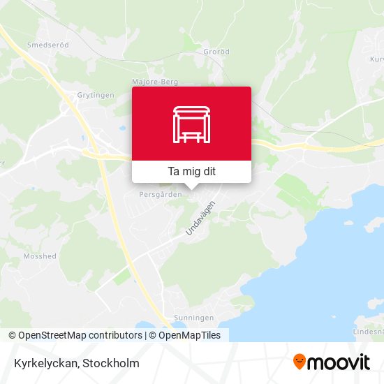 Kyrkelyckan karta