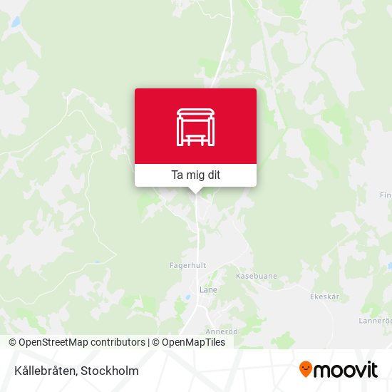 Kållebråten karta