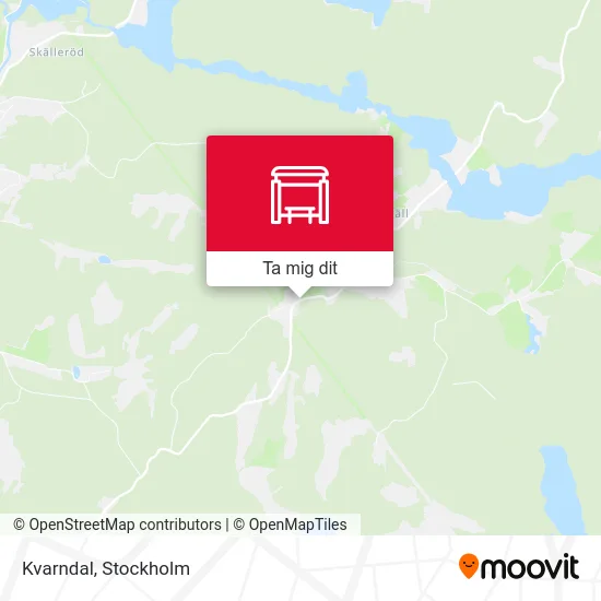Kvarndal karta