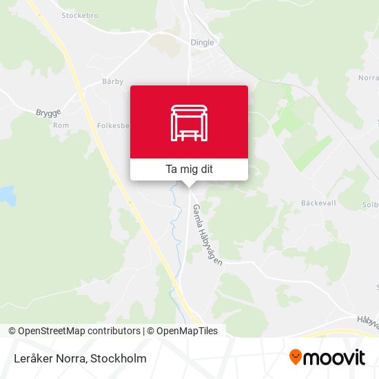 Leråker Norra karta