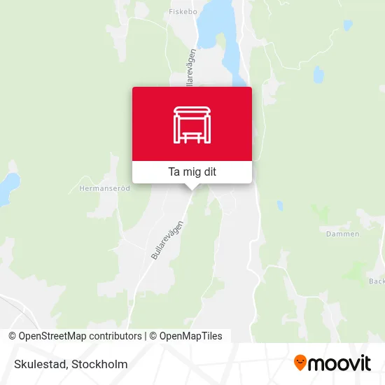 Skulestad karta