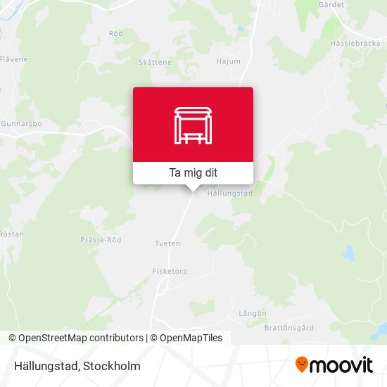 Hällungstad karta