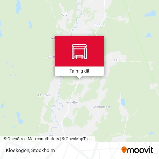 Kloskogen karta