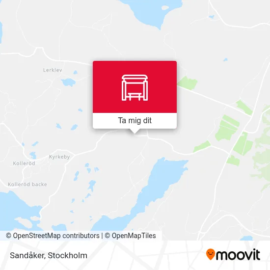 Sandåker karta