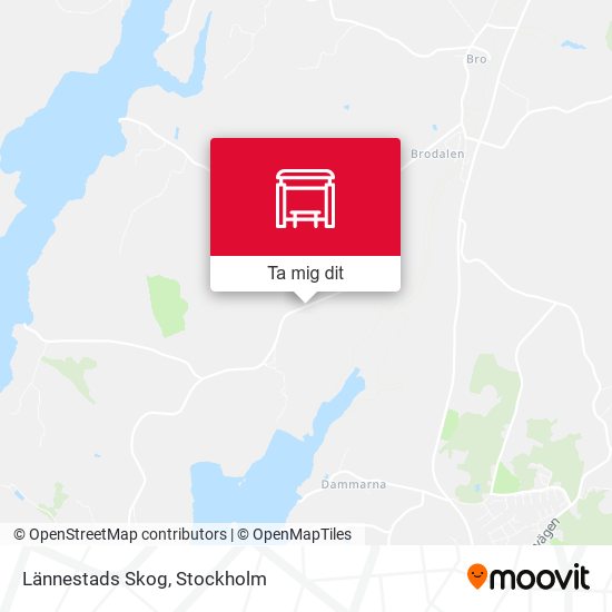 Lännestads Skog karta