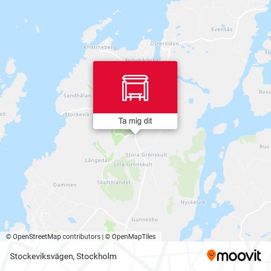 Stockeviksvägen karta