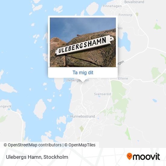 Ulebergs Hamn karta