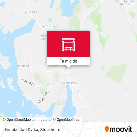 Grebbestad Kyrka karta