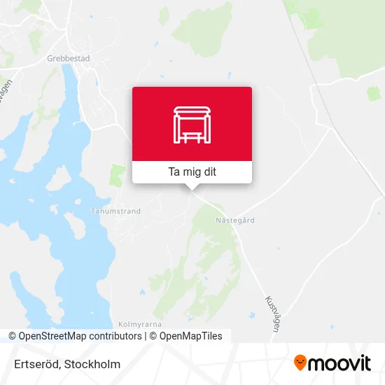 Ertseröd karta
