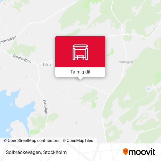 Solbräckevägen karta