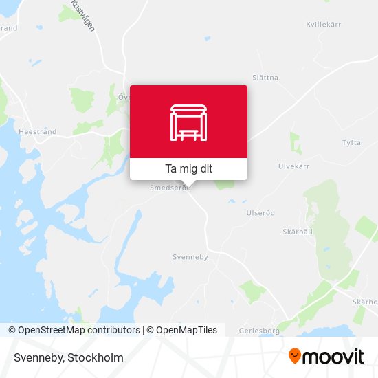 Svenneby karta