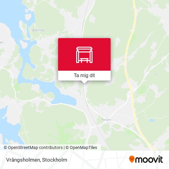 Vrångsholmen karta