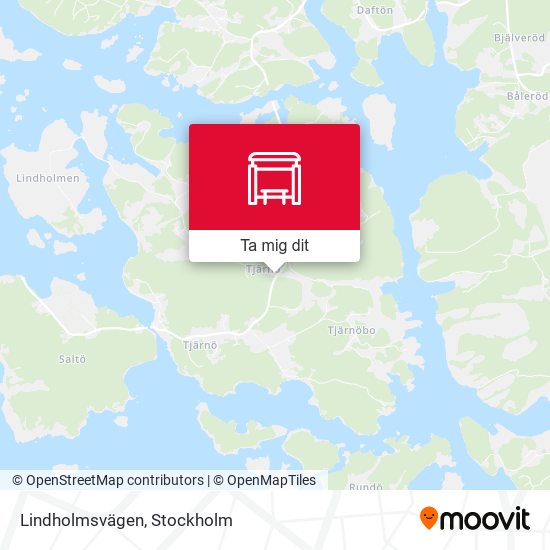 Lindholmsvägen karta