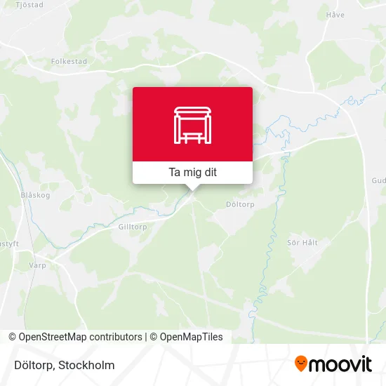 Döltorp karta
