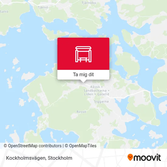 Kockholmsvägen karta