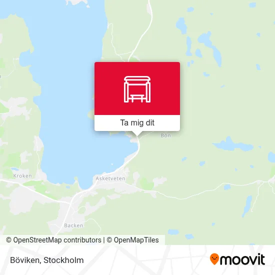 Böviken karta