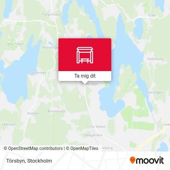 Törsbyn karta