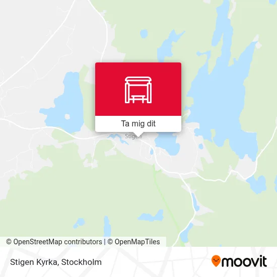 Stigen Kyrka karta