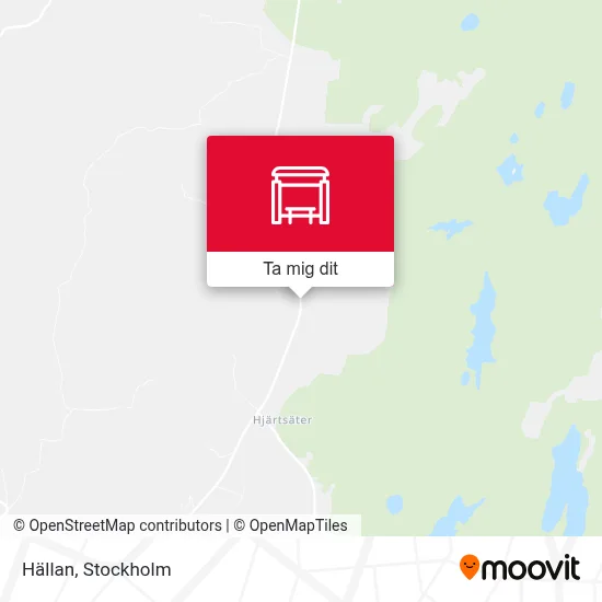 Hällan karta