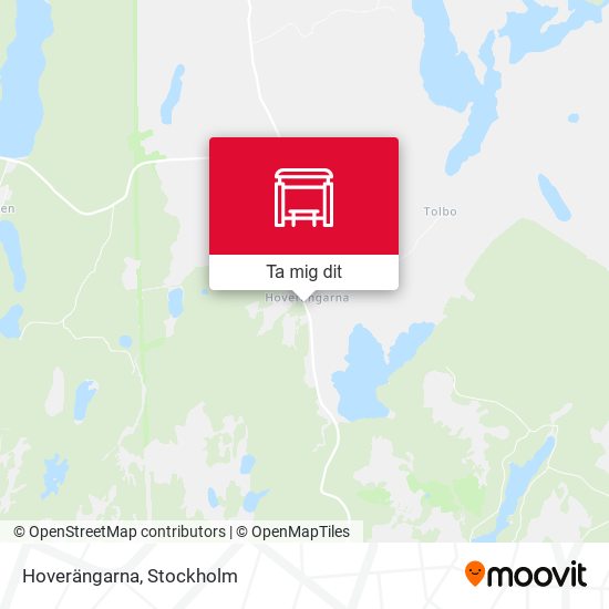 Hoverängarna karta